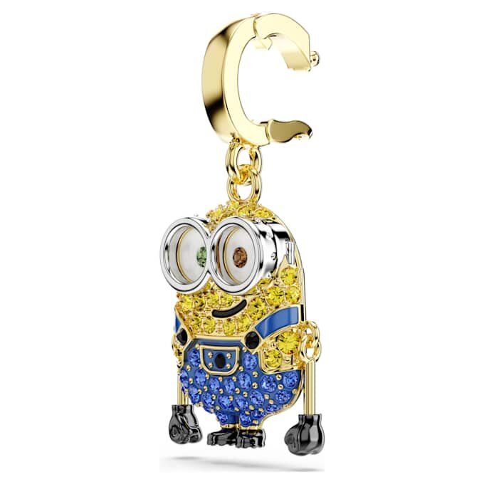 Minions Bob-bedel met pavé, veelkleurig, verguld Minions Bob-bedel met pavé, veelkleurig, verguld
