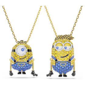 Minions James en Henry Set Pavé, veelkleurig, verguld Minions James en Henry Set Pavé, veelkleurig, verguld