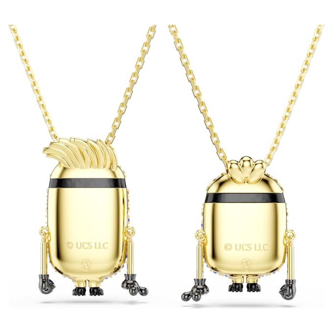 Minions James en Henry Set Pavé, veelkleurig, verguld Minions James en Henry Set Pavé, veelkleurig, verguld