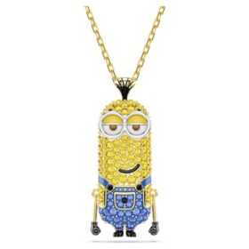 Minions Kevin-hanger met pavé, veelkleurig, verguld Minions Kevin-hanger met pavé, veelkleurig, verguld