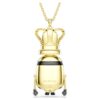Minions King Bob-hanger met pavé, veelkleurig, verguld