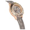 Octea Chrono-horloge, Swiss Made, leren band, grijs, roségoudkleurige afwerking Octea Chrono-horloge, Swiss Made, leren band, grijs, roségoudkleurige afwerking