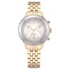 Octea Chrono-horloge, Swiss Made, metalen armband, goudkleurig, champagnekleurige afwerking Octea Chrono-horloge, Swiss Made, metalen armband, goudkleurig, champagnekleurige afwerking