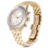 Octea Chrono-horloge, Swiss Made, metalen armband, goudkleurig, champagnekleurige afwerking Octea Chrono-horloge, Swiss Made, metalen armband, goudkleurig, champagnekleurige afwerking