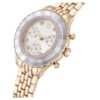 Octea Chrono-horloge, Swiss Made, metalen armband, goudkleurig, champagnekleurige afwerking Octea Chrono-horloge, Swiss Made, metalen armband, goudkleurig, champagnekleurige afwerking