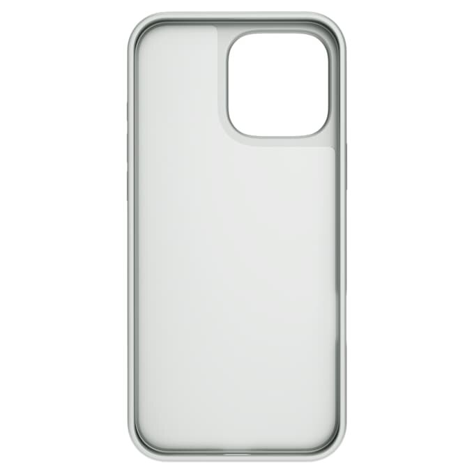 Opvallend smartphonehoesje met verspreid patroon, iPhone® 16 Pro Max, zilverkleurig Opvallend smartphonehoesje met verspreid patroon, iPhone® 16 Pro Max, zilverkleurig