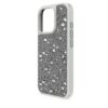 Opvallend smartphonehoesje met verspreid patroon, iPhone® 16 Pro, zilverkleurig Opvallend smartphonehoesje met verspreid patroon, iPhone® 16 Pro, zilverkleurig
