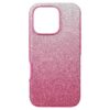 Opvallende smartphonehoes met kleurverloop, iPhone® 16 Pro, roze