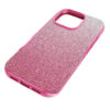 Opvallende smartphonehoes met kleurverloop, iPhone® 16 Pro, roze