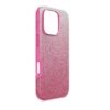 Opvallende smartphonehoes met kleurverloop, iPhone® 16 Pro, roze