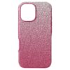 Opvallende smartphonehoes met kleurverloop, iPhone® 16, roze