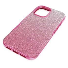 Opvallende smartphonehoes met kleurverloop, iPhone® 16, roze