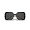 Oversized zonnebril, vierkante vorm, Sk6011, zwart Oversized zonnebril, vierkante vorm, Sk6011, zwart
