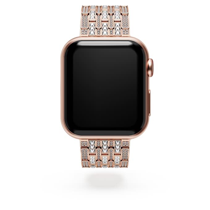 Princess-bandje voor Apple Watch® 40 mm & 41 mm, roségoudkleurig, roségoudkleurige afwerking Princess-bandje voor Apple Watch® 40 mm & 41 mm, roségoudkleurig, roségoudkleurige afwerking