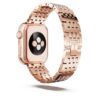 Princess-bandje voor Apple Watch® 40 mm & 41 mm, roségoudkleurig, roségoudkleurige afwerking Princess-bandje voor Apple Watch® 40 mm & 41 mm, roségoudkleurig, roségoudkleurige afwerking
