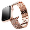 Princess-bandje voor Apple Watch® 40 mm & 41 mm, roségoudkleurig, roségoudkleurige afwerking Princess-bandje voor Apple Watch® 40 mm & 41 mm, roségoudkleurig, roségoudkleurige afwerking