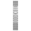 Princess-bandje voor Apple Watch® 40 mm en 41 mm, zilverkleurig, roestvrij staal Princess-bandje voor Apple Watch® 40 mm en 41 mm, zilverkleurig, roestvrij staal