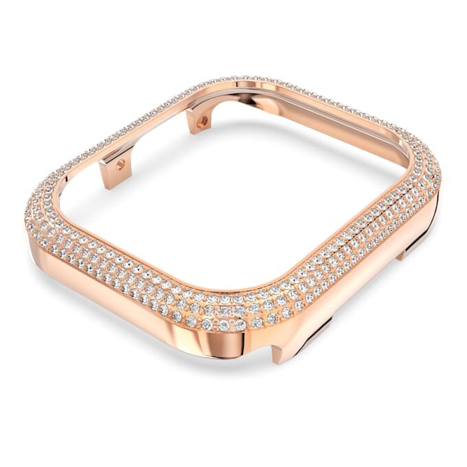 Schitterende behuizing voor Apple Watch® Series 7, 41 mm, roségoudkleurig Schitterende behuizing voor Apple Watch® Series 7, 41 mm, roségoudkleurig