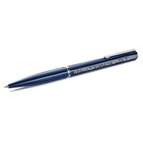 Shimmer-balpen blauw, blauw gelakt, verchroomd
