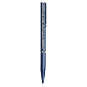 Shimmer-balpen blauw, blauw gelakt, verchroomd