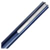 Shimmer-balpen blauw, blauw gelakt, verchroomd