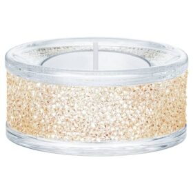Shimmer theelichthouder goudkleurig