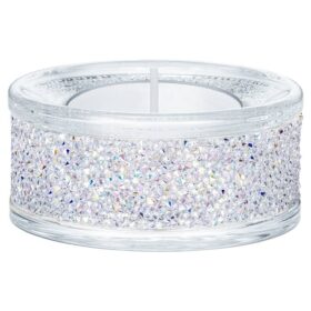 Shimmer theelichthouder paars