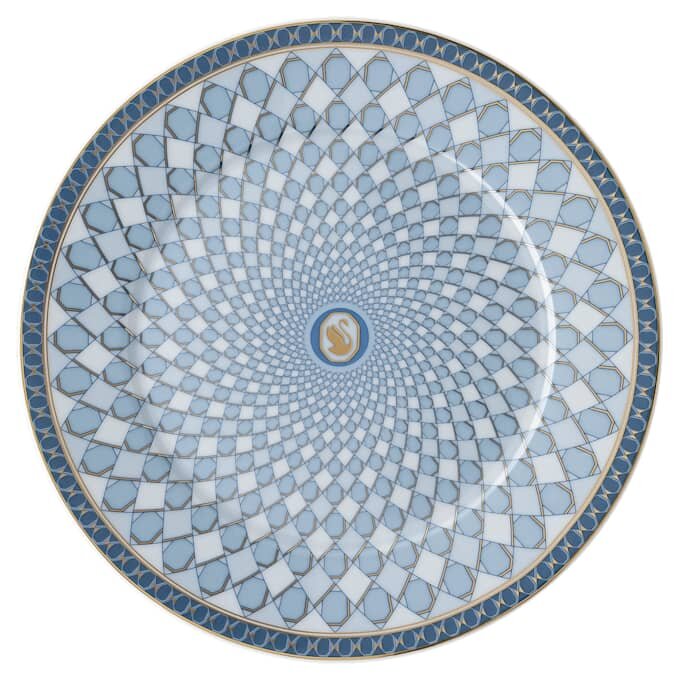 Signum broodbord van porselein, blauw Signum broodbord van porselein, blauw