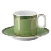 Signum-espressoset van porselein, veelkleurig Signum-espressoset van porselein, veelkleurig