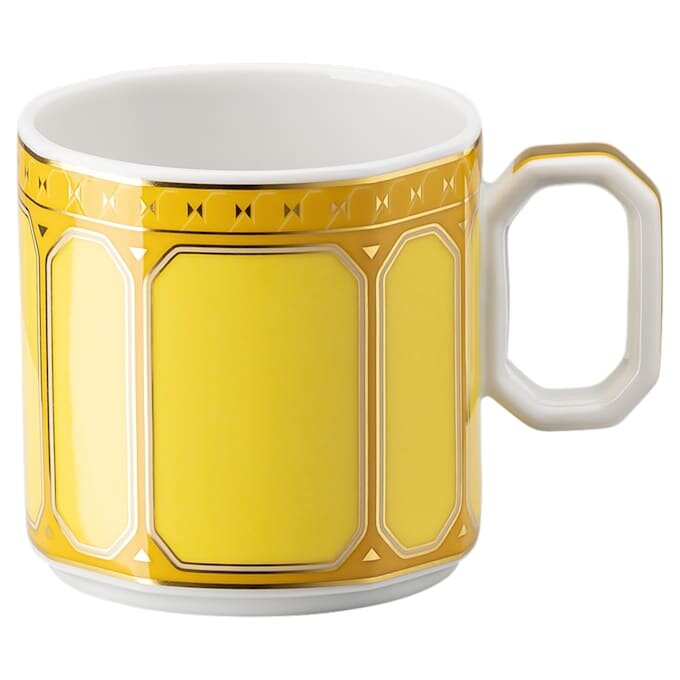 Signum-espressoset van porselein, veelkleurig Signum-espressoset van porselein, veelkleurig