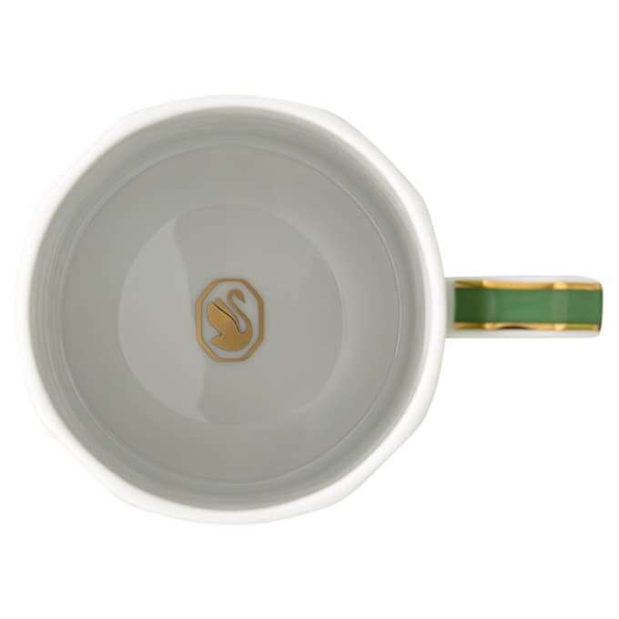 Signum koffiekopje met schoteltje, porselein, groen Signum koffiekopje met schoteltje, porselein, groen