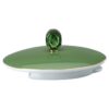 Signum koffiepot van porselein, groen