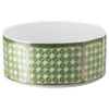 Signum-kom van porselein, klein, groen Signum-kom van porselein, klein, groen
