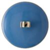 Signum-mok met deksel, porselein, blauw