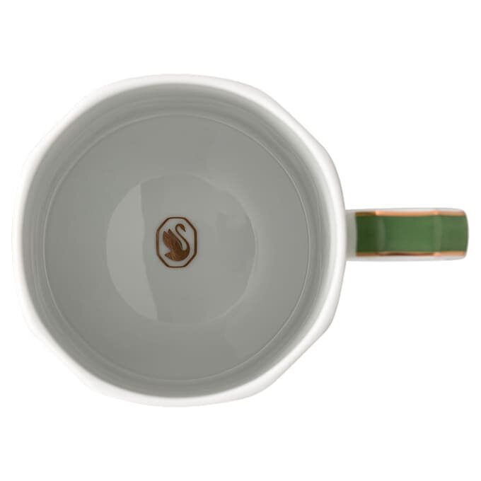Signum-mok met deksel, porselein, groen Signum-mok met deksel, porselein, groen