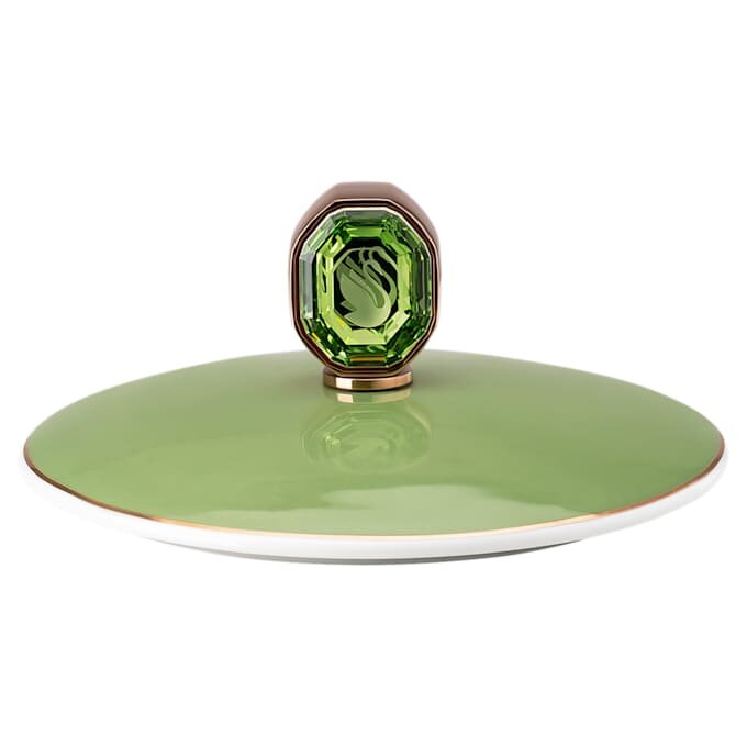 Signum-mok met deksel, porselein, groen Signum-mok met deksel, porselein, groen