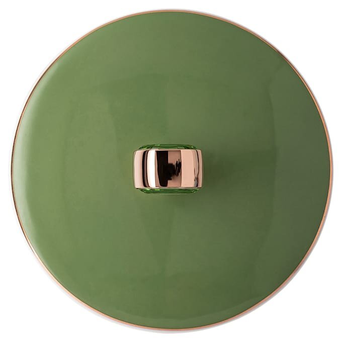 Signum-mok met deksel, porselein, groen Signum-mok met deksel, porselein, groen