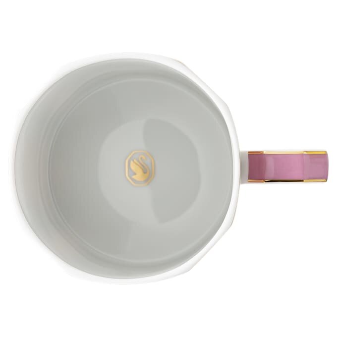 Signum-mok met deksel, porselein, roze Signum-mok met deksel, porselein, roze