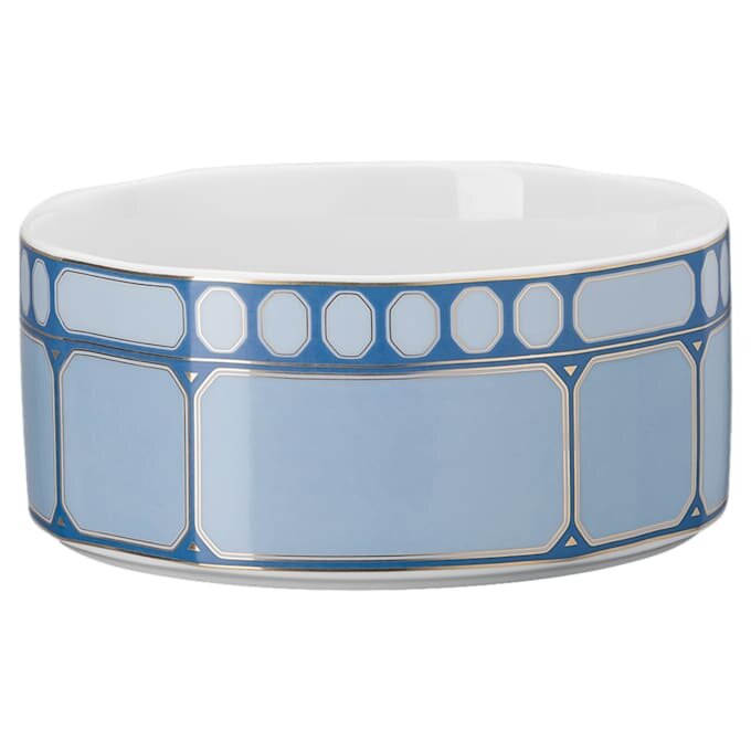 Signum ontbijtkom van porselein, blauw Signum ontbijtkom van porselein, blauw