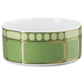 Signum ontbijtkom van porselein, groen