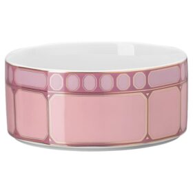 Signum ontbijtkom van porselein, roze