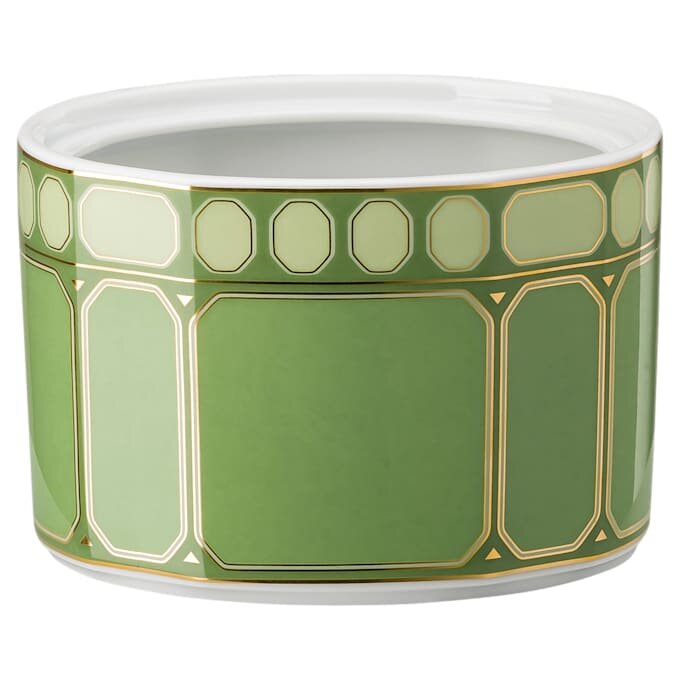 Signum suikerpot van porselein, groen Signum suikerpot van porselein, groen