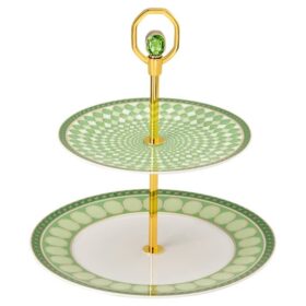 Signum éTagèRe porselein, klein, groen