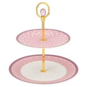 Signum éTagèRe Porselein, Klein, Roze
