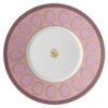 Signum-theekopje met schoteltje, porselein, roze Signum-theekopje met schoteltje, porselein, roze