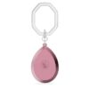 Sleutelhanger met peervormige steen, roze Sleutelhanger met peervormige steen, roze