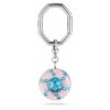 Sleutelhanger met ronde vorm, veelkleurig, gerhodineerd Sleutelhanger met ronde vorm, veelkleurig, gerhodineerd
