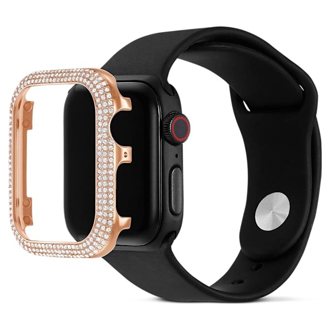 Sprankelende behuizing voor Apple Watch® Series 4 & 5, 40 mm, roségoudkleurig Sprankelende behuizing voor Apple Watch® Series 4 & 5, 40 mm, roségoudkleurig