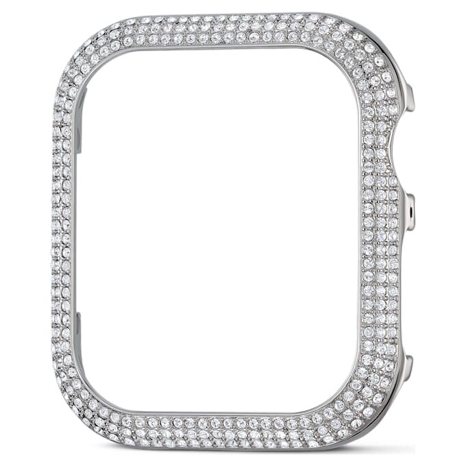 Sprankelende hoes voor Apple Watch® Series 4 & 5, 40 mm, zilverkleurig Sprankelende hoes voor Apple Watch® Series 4 & 5, 40 mm, zilverkleurig