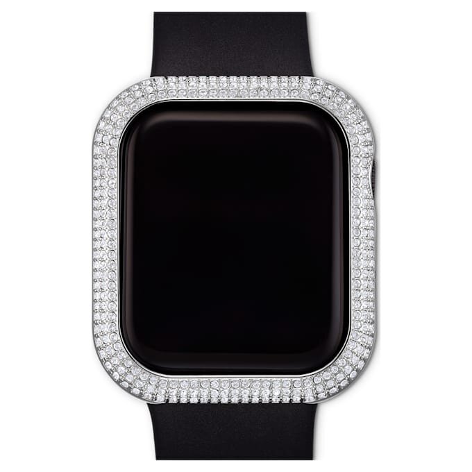 Sprankelende hoes voor Apple Watch® Series 4 & 5, 40 mm, zilverkleurig Sprankelende hoes voor Apple Watch® Series 4 & 5, 40 mm, zilverkleurig